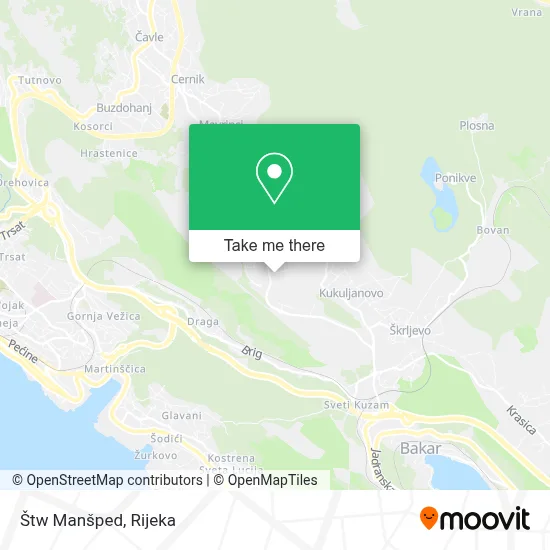 Štw Manšped map