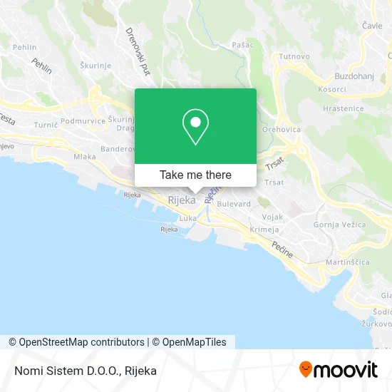 Nomi Sistem D.O.O. map