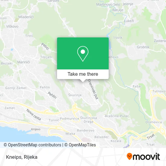 Kneips map