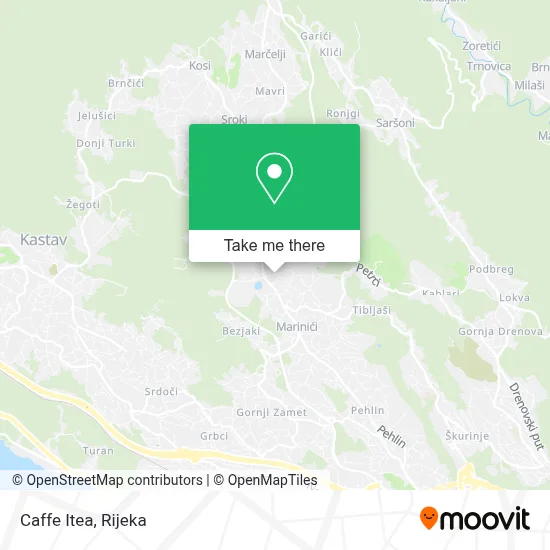 Caffe Itea map