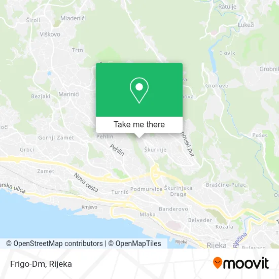 Frigo-Dm map