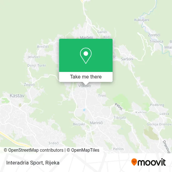 Interadria Sport map