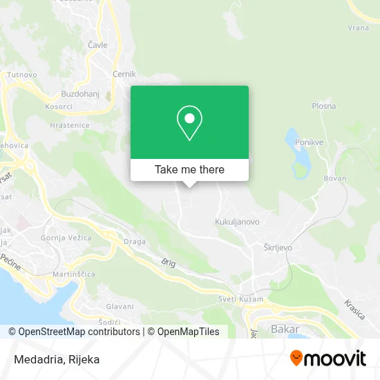 Medadria map
