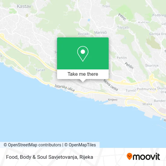 Food, Body & Soul Savjetovanja map