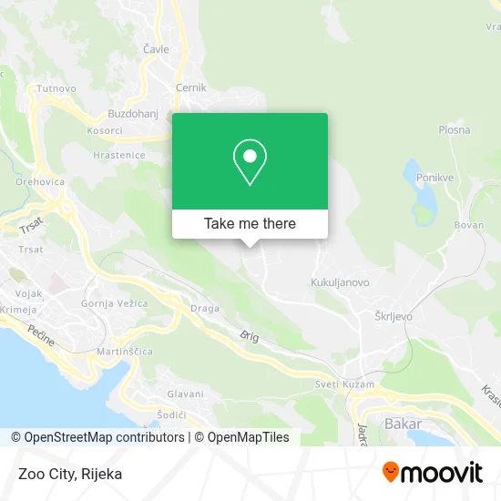 Zoo City map