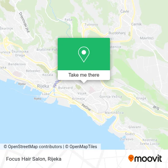 Focus Hair Salon map