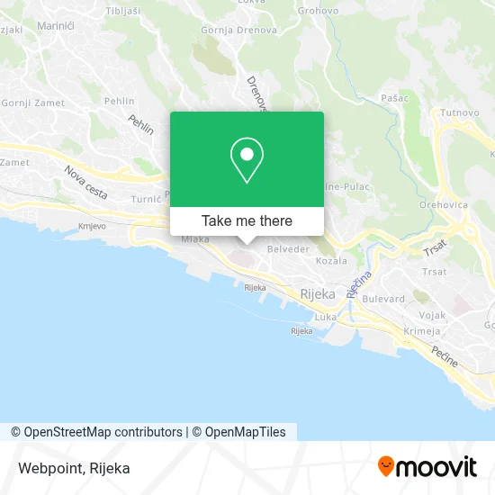 Webpoint map