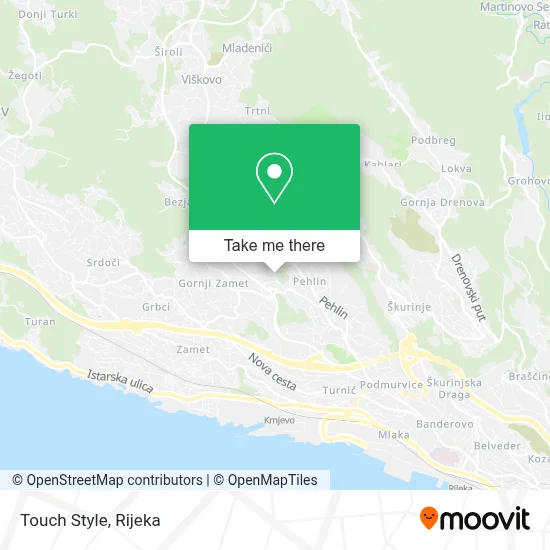 Touch Style map