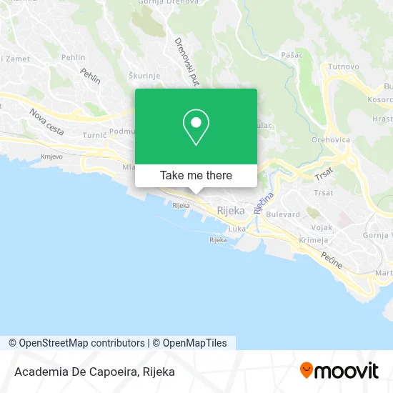 Academia De Capoeira map