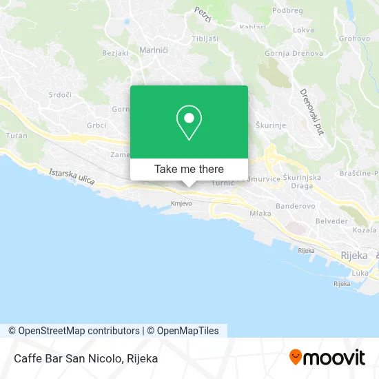 Caffe Bar San Nicolo map