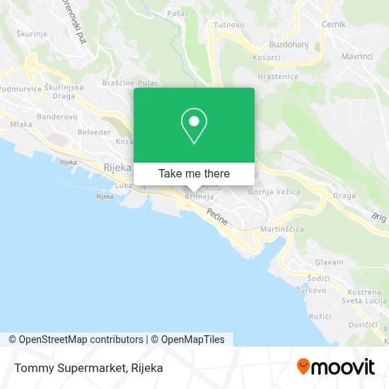 Tommy Supermarket map
