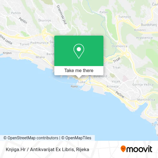 Knjiga.Hr / Antikvarijat Ex Libris map