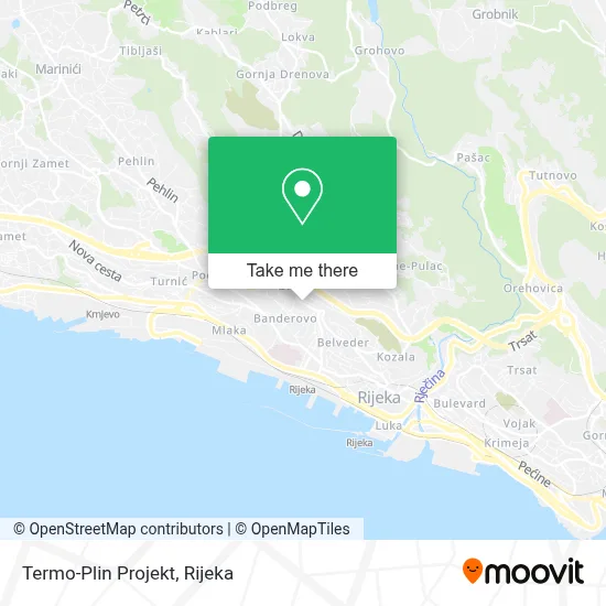 Termo-Plin Projekt map