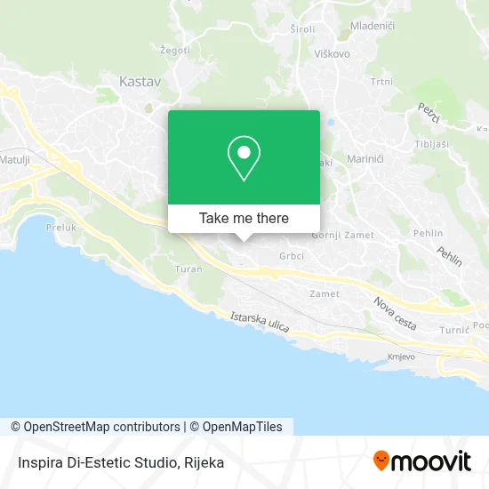 Inspira Di-Estetic Studio map