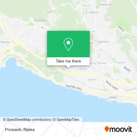 Prowash map