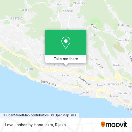 Love Lashes by Hana Iskra map