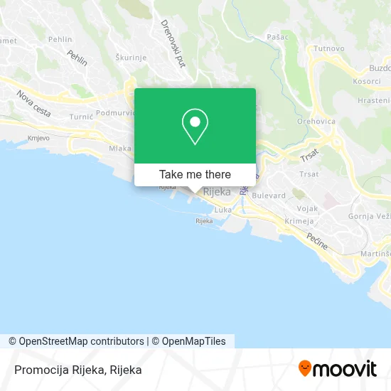 Promocija Rijeka map