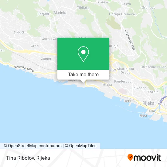Tiha Ribolov map