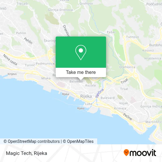 Magic Tech map