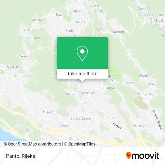 Panto map