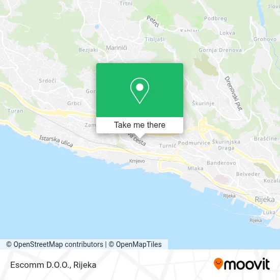 Escomm D.O.O. map