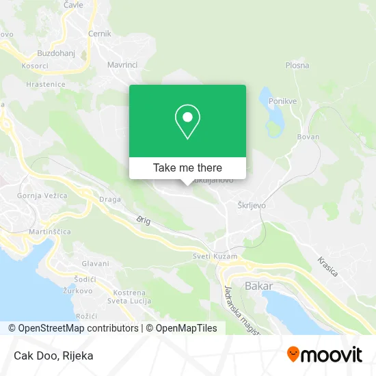 Cak Doo map