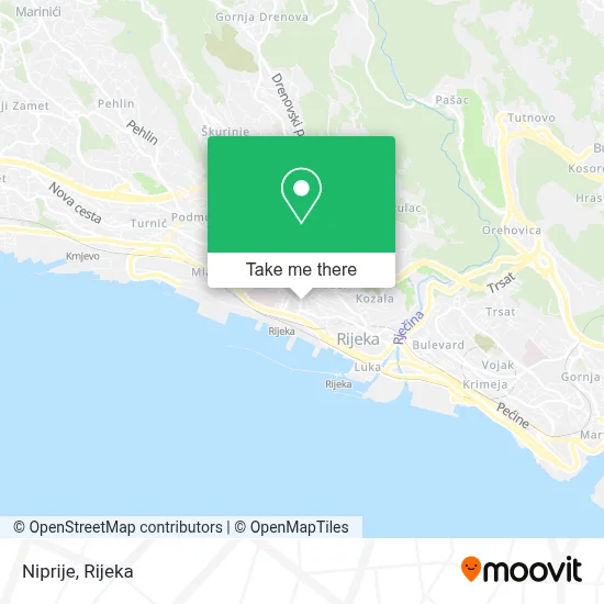 Niprije map
