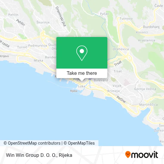 Win Win Group D. O. O. map