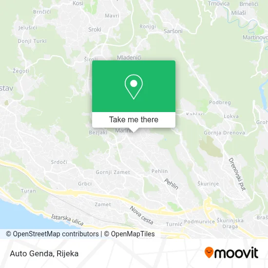 Auto Genda map