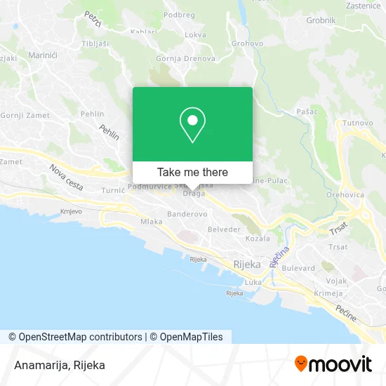 Anamarija map