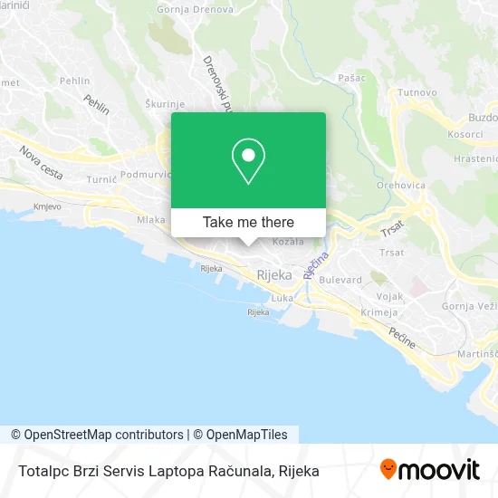 Totalpc Brzi Servis Laptopa Računala map