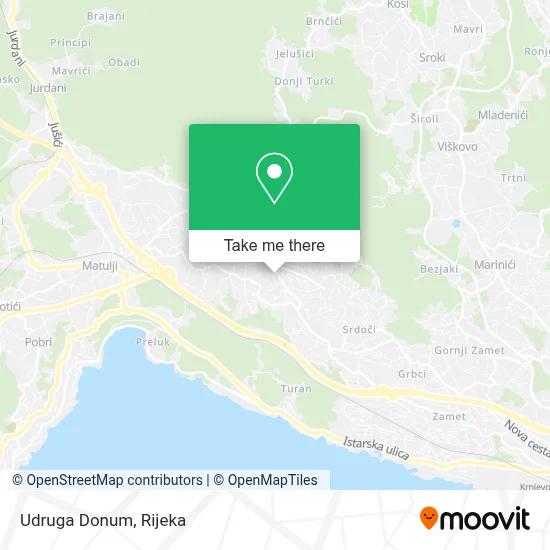 Udruga Donum map
