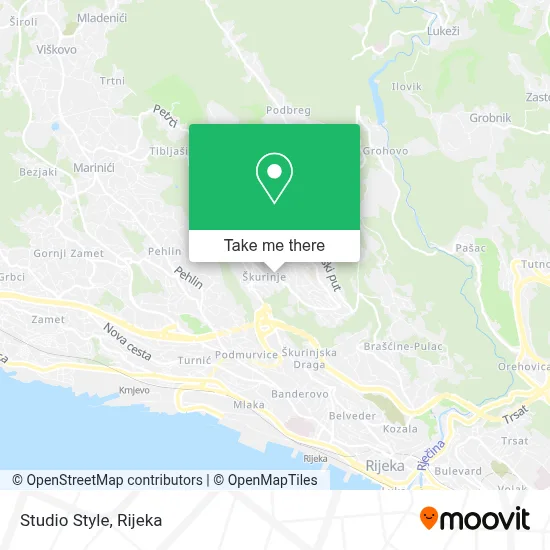 Studio Style map