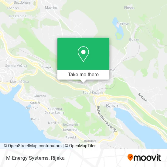 M-Energy Systems map