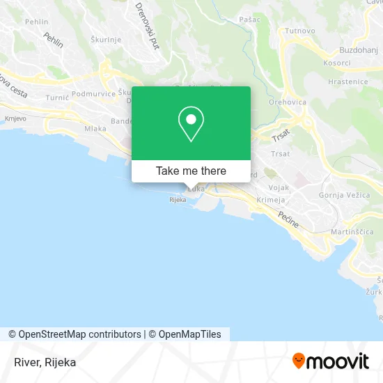 Fiume map