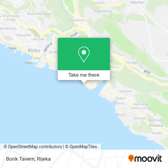 Borik Tavern map