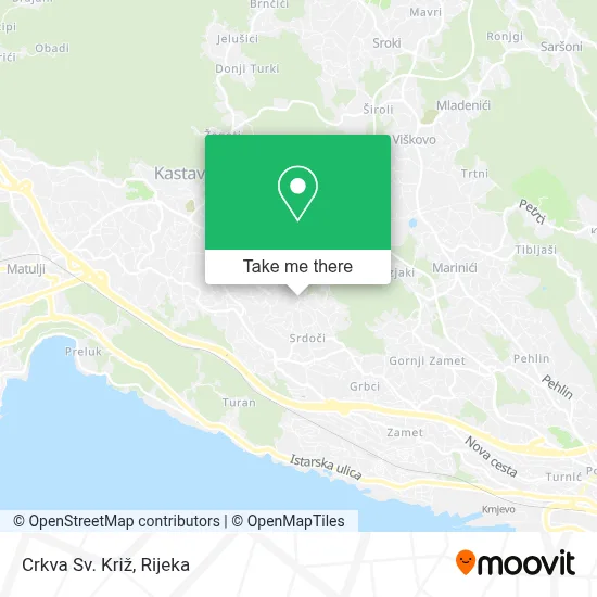 Crkva Sv. Križ map