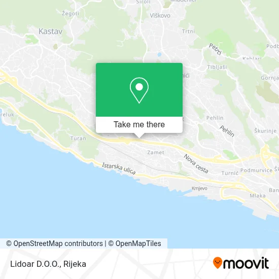 Lidoar D.O.O. map