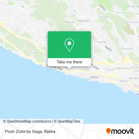 Posh Zone by Gaga map
