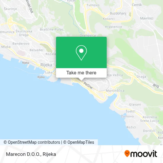 Marecon D.O.O. map