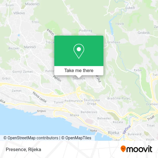 Presence map