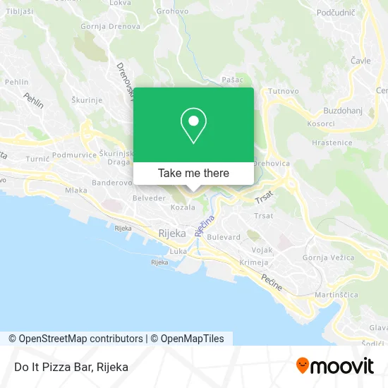 Do It Pizza Bar map
