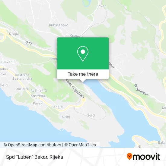 Spd "Luben" Bakar map