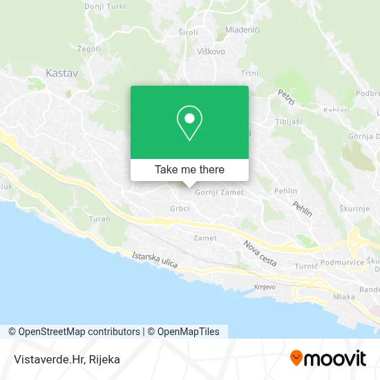 Vistaverde.Hr map