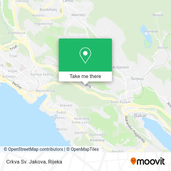 Crkva Sv. Jakova map