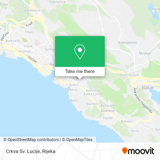 Crkva Sv. Lucije map