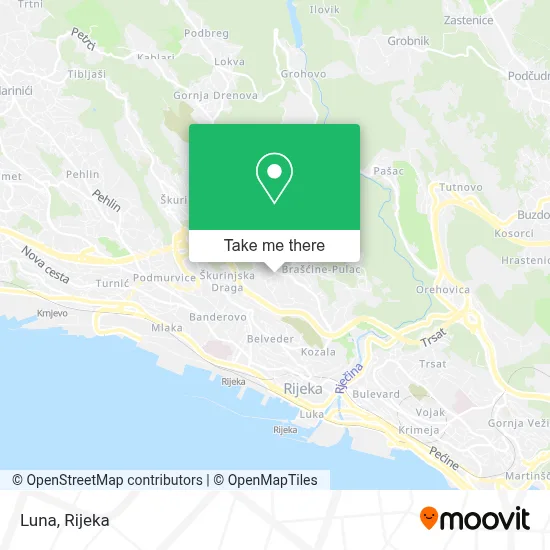 Luna map