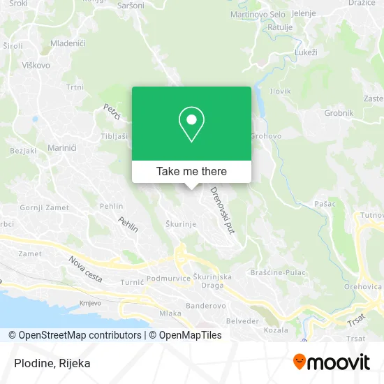 Plodine map