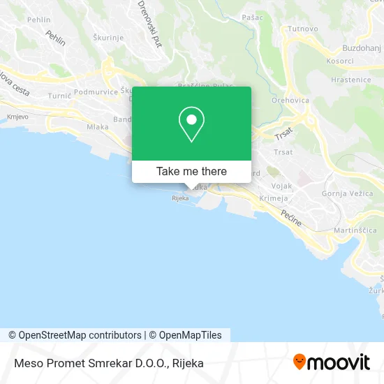 Meso Promet Smrekar D.O.O. map