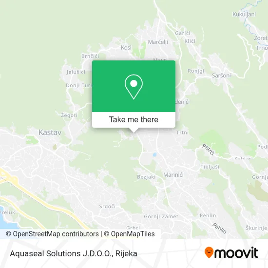 Aquaseal Solutions J.D.O.O. map